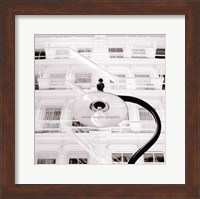 White Facade Fine Art Print