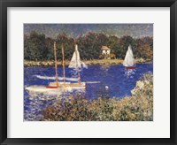 The Bassin at Argenteuil Fine Art Print