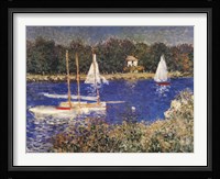 The Bassin at Argenteuil Fine Art Print