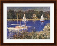 The Bassin at Argenteuil Fine Art Print