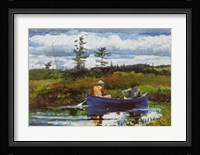 The Blue Boat Fine Art Print
