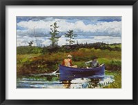 The Blue Boat Fine Art Print