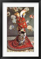 La Japonaise Framed Print