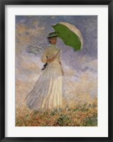 Woman with Sunshade Fine Art Print