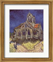 The Church at Auvers, c.1890 Fine Art Print