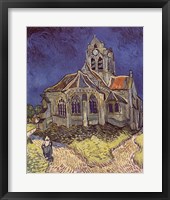 The Church at Auvers, c.1890 Fine Art Print