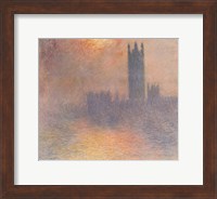 London Houses of Parliament Fine Art Print