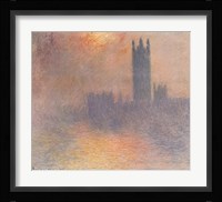 London Houses of Parliament Fine Art Print