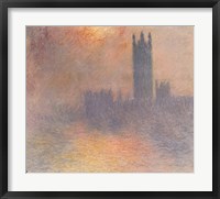 London Houses of Parliament Framed Print