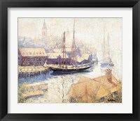 Gloucester Harbor, 1913 Fine Art Print
