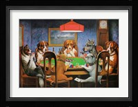 A Friend in Need Framed Print