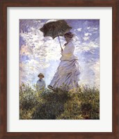 Madame Monet and Her Son Fine Art Print