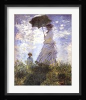 Madame Monet and Her Son Fine Art Print