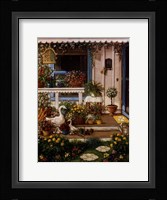 Spring Front Porch Framed Print