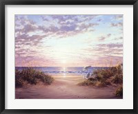 Paradise Dawn Framed Print