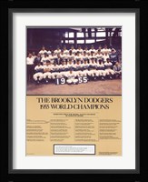 Brooklyn Dodgers, 1955 Fine Art Print