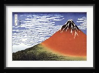 Red Fuji/Fine Wind, Clear Morning Fine Art Print