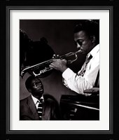Howard McGhee and Miles Davis Fine Art Print