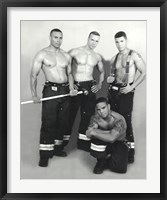Latino Firefighters Fine Art Print