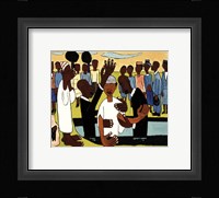 I Baptise Thee (mini) Framed Print