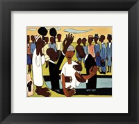 I Baptise Thee (mini) Framed Print