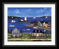 A Cove in Summer Fine Art Print