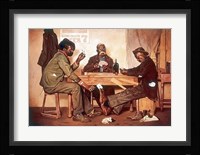 The Poker Game Fine Art Print