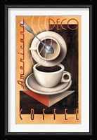 Americana Deco Coffee Fine Art Print