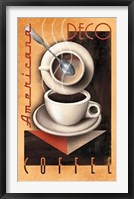 Americana Deco Coffee Fine Art Print