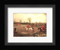 Full Cry Framed Print