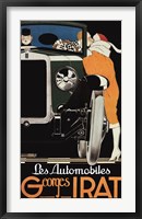 Les Automobiles Georges Irat Fine Art Print