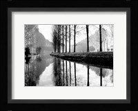 Canal, Normandy Fine Art Print
