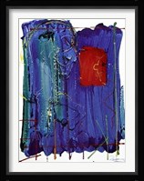 Face to Face Framed Print