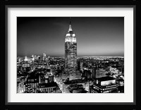 Empire State Building at Night Fine Art Print