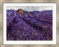 Lavender Fields I Fine Art Print