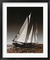 Sailing at Cowes I Fine Art Print
