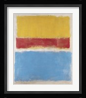 Untitled (Yellow, Red and Blue) Fine Art Print