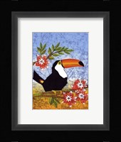 Tucan with Flower Fine Art Print