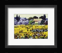 Dans les Tournesols Fine Art Print