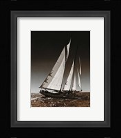 Sailing at Cowes I Fine Art Print