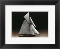 Yacht Reliance at Full Sail, 1903 Fine Art Print