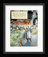 Mistress Mary Quite Contrary Fine Art Print
