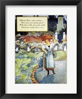 Mistress Mary Quite Contrary Fine Art Print