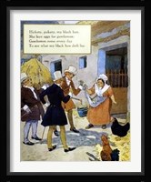 My Black Hen Fine Art Print