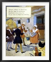 My Black Hen Fine Art Print