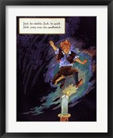 Jack Jump Over the Candlestick Fine Art Print