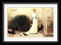 In the Conservatory Fine Art Print