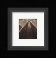 Angled View Twin Towers Fine Art Print