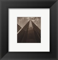 Angled View Twin Towers Fine Art Print