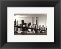 Over the Brooklyn Bridge Fine Art Print